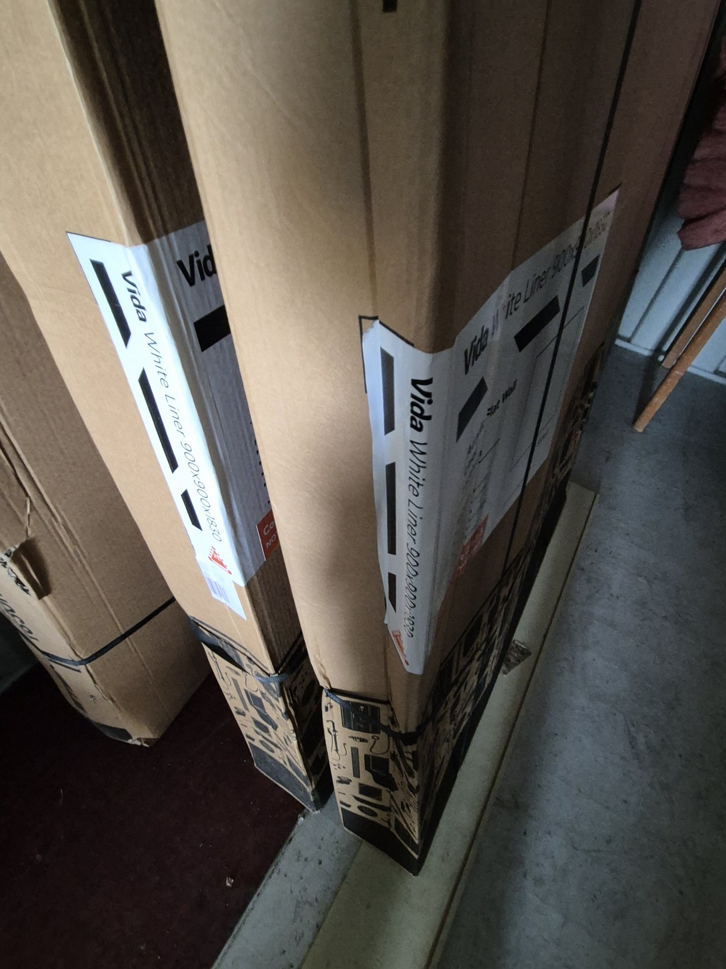 NEW Shower liner 900 x 900 x 1830 H- still in the box