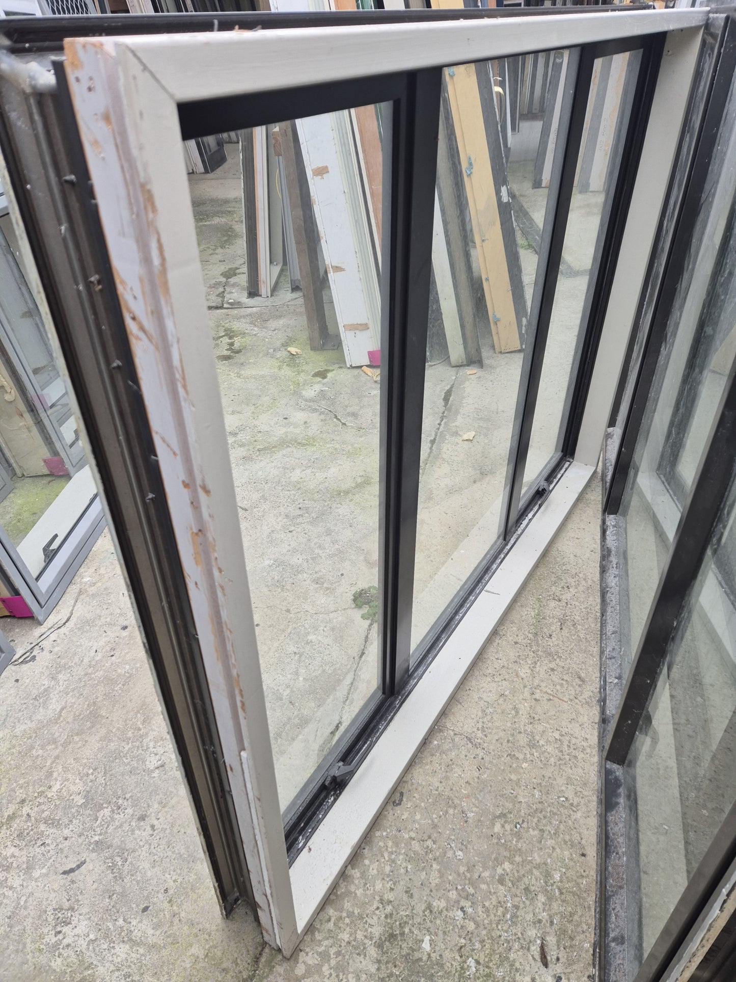 Ironsand Double Casement Opening Window 1.2 H x 1.6 W #2100