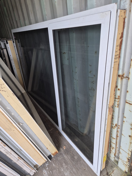 Double Glazed White Opening Window 1550 H x 2600 W #2096