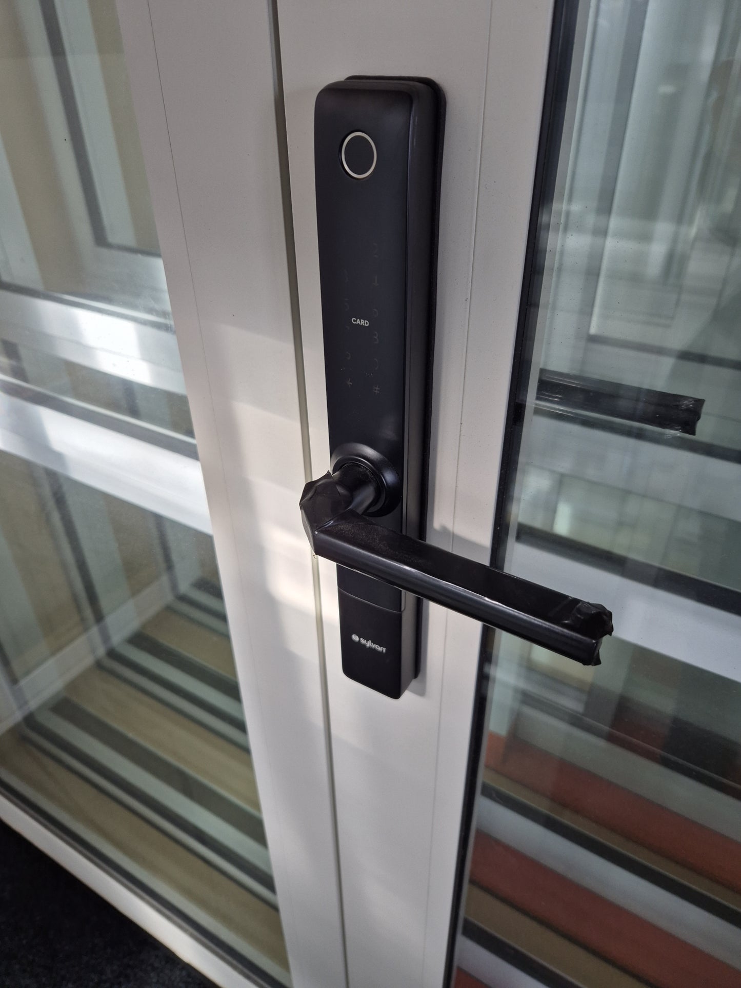 New Double Glazed French doors with Keyless entry 1.9 H x 1.8 W #FDG1