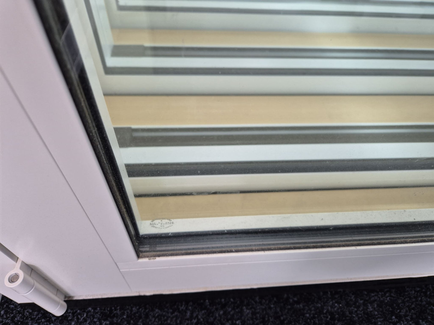 New Double Glazed French doors with Keyless entry 1.9 H x 1.8 W #FDG1