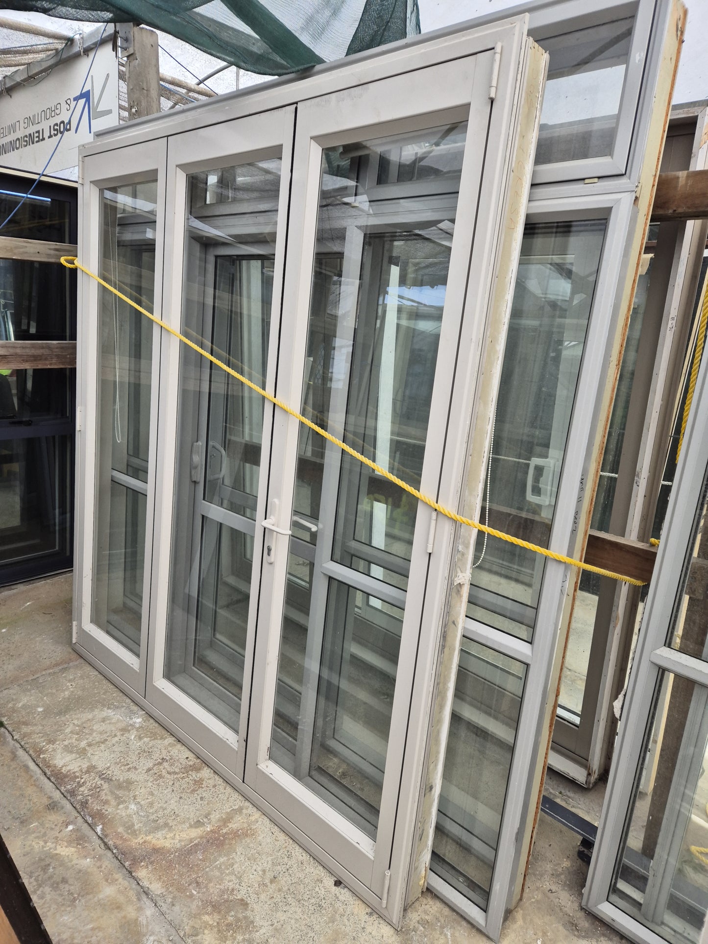 Aluminium Window 1050 H x 2000 W #2113c see matching Bifold doors & windows