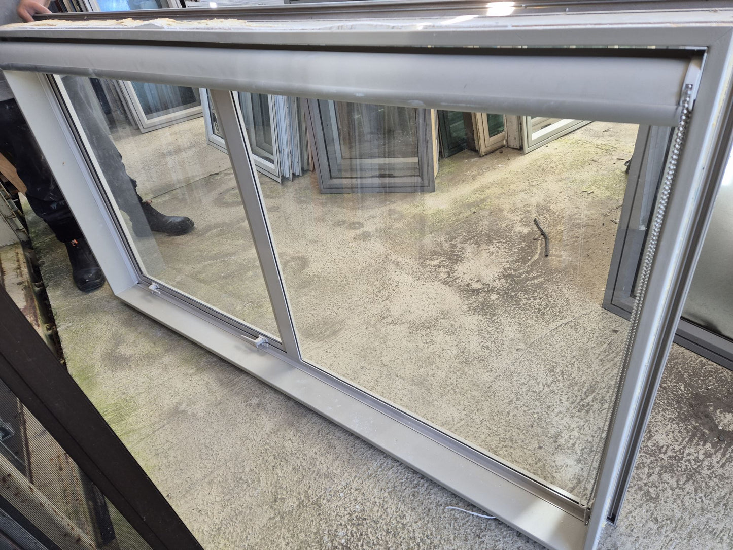 Aluminium Window 1050 H x 2000 W #2113c see matching Bifold doors & windows