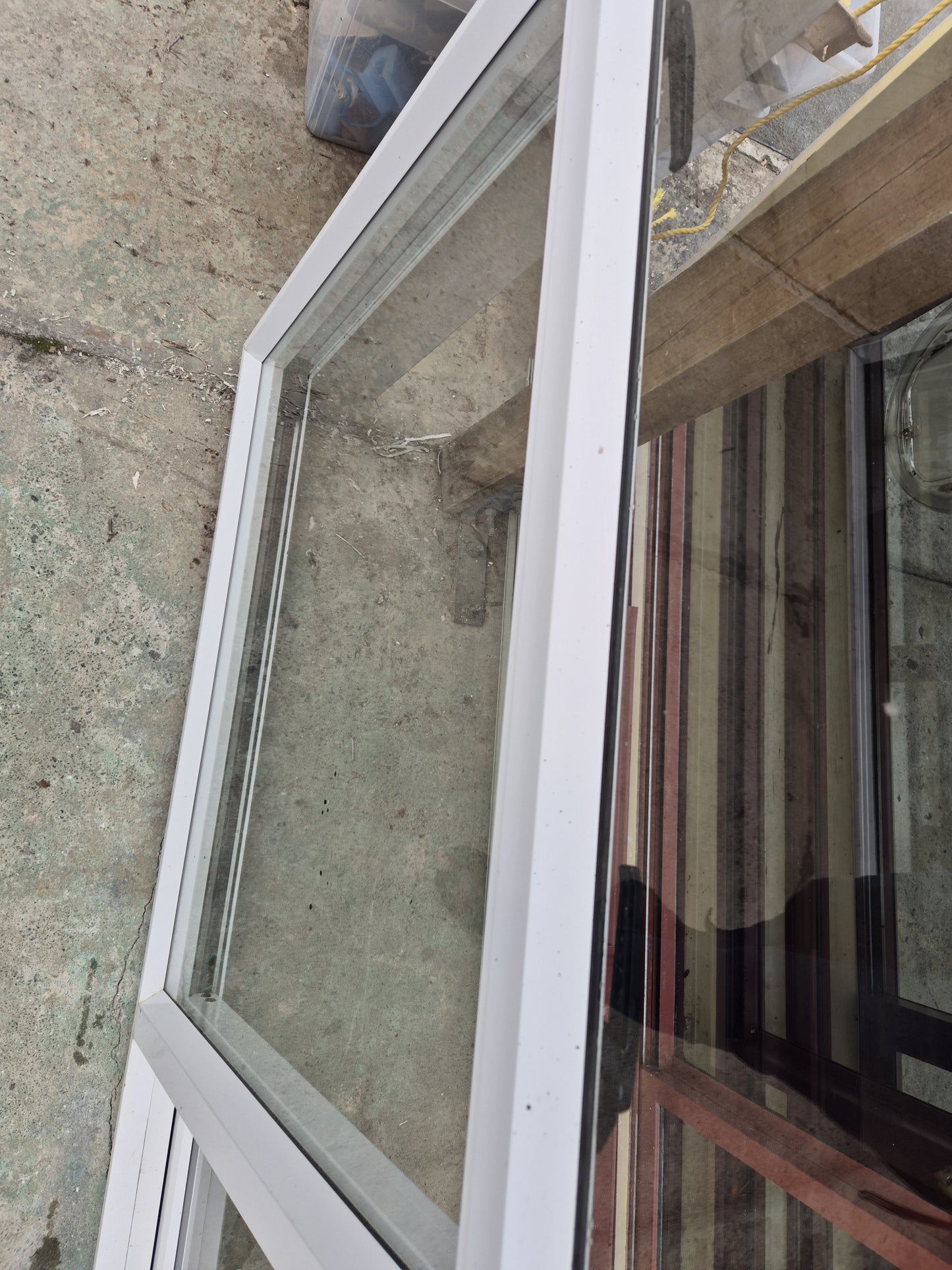 Off White Ranchslider 2 H x 1.8W #2109 - See matching Doors & Windows