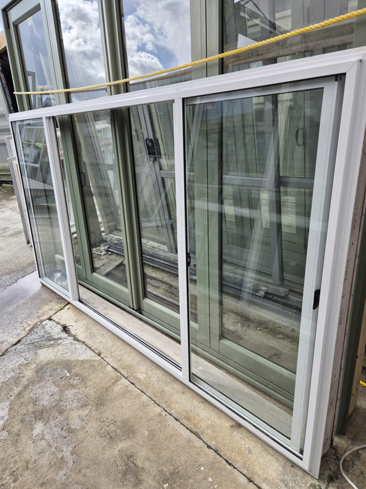 Biparting Double Sliding window 1.4 H x 2.7W #2109e See matching joinery
