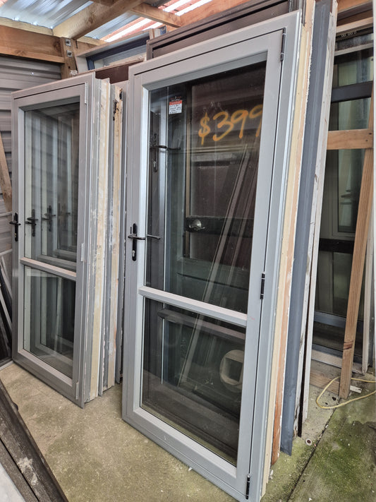 Aluminium PA Door 1960 H x 890 W opens outward #2112
