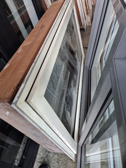 700 x 1350 Cedar & Aluminium window #2044i