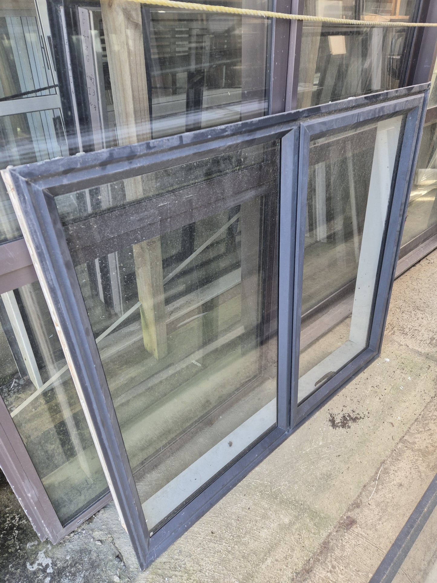 Grey Friars Aluminium Window 1 H x 1170 W #2122