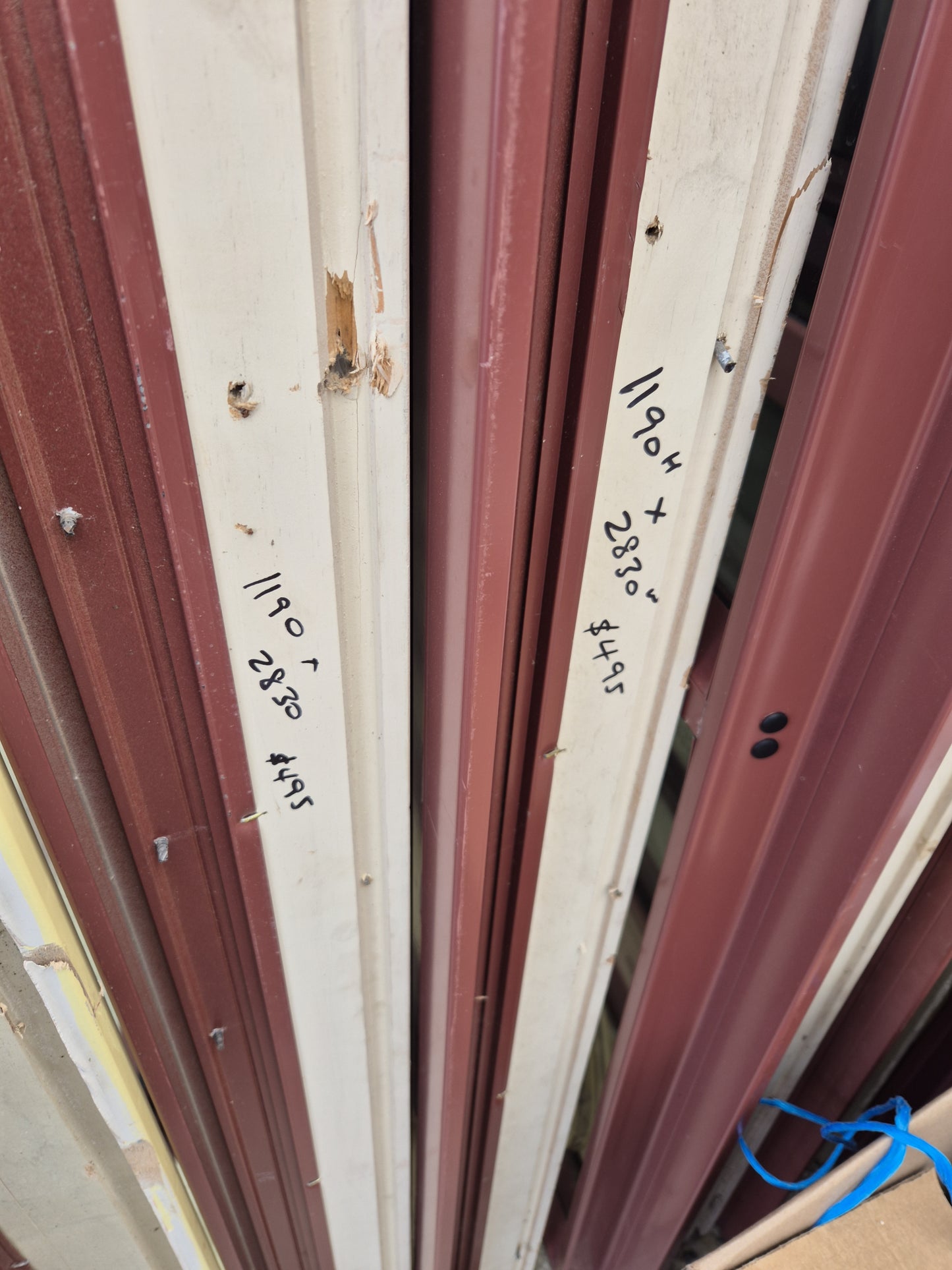 Scoria Red Window 1190 H x 2830 W #2125e