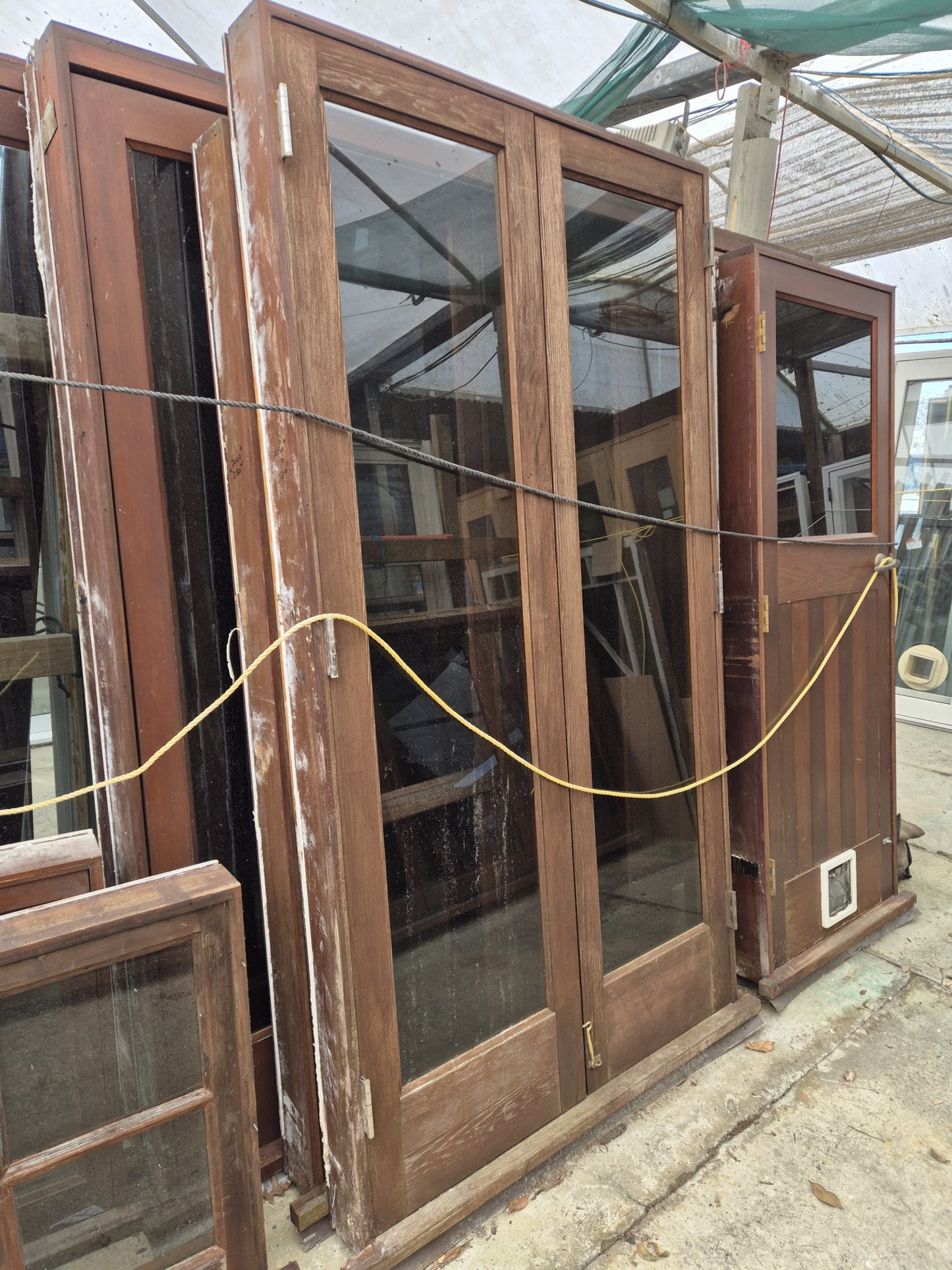 Cedar Door 2040 H x 790 W #30j see matching Cedar bifolds etc