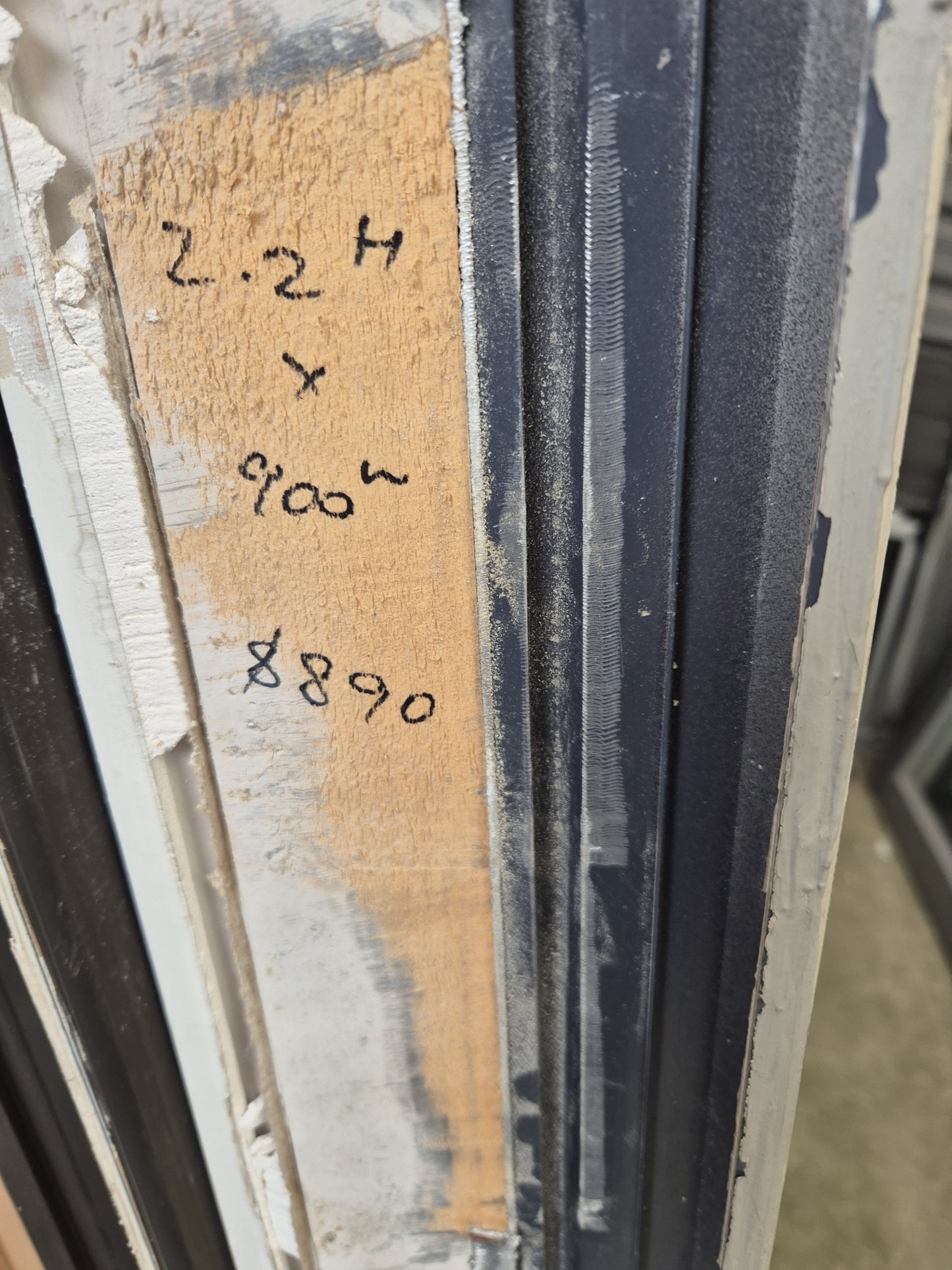Denim Blue Door 2.200 H x 900 W #2131