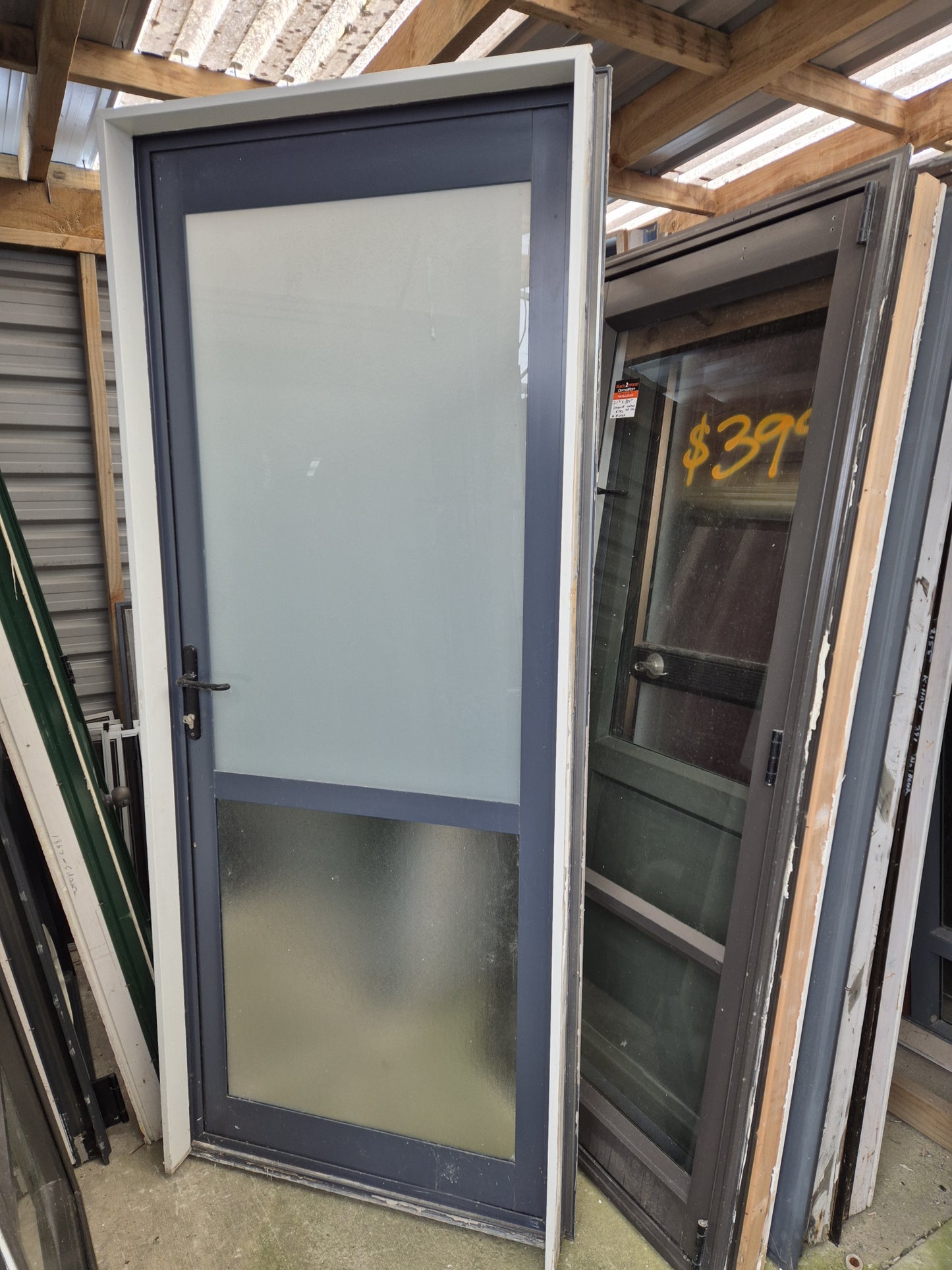 Denim Blue Door 2.200 H x 900 W #2131