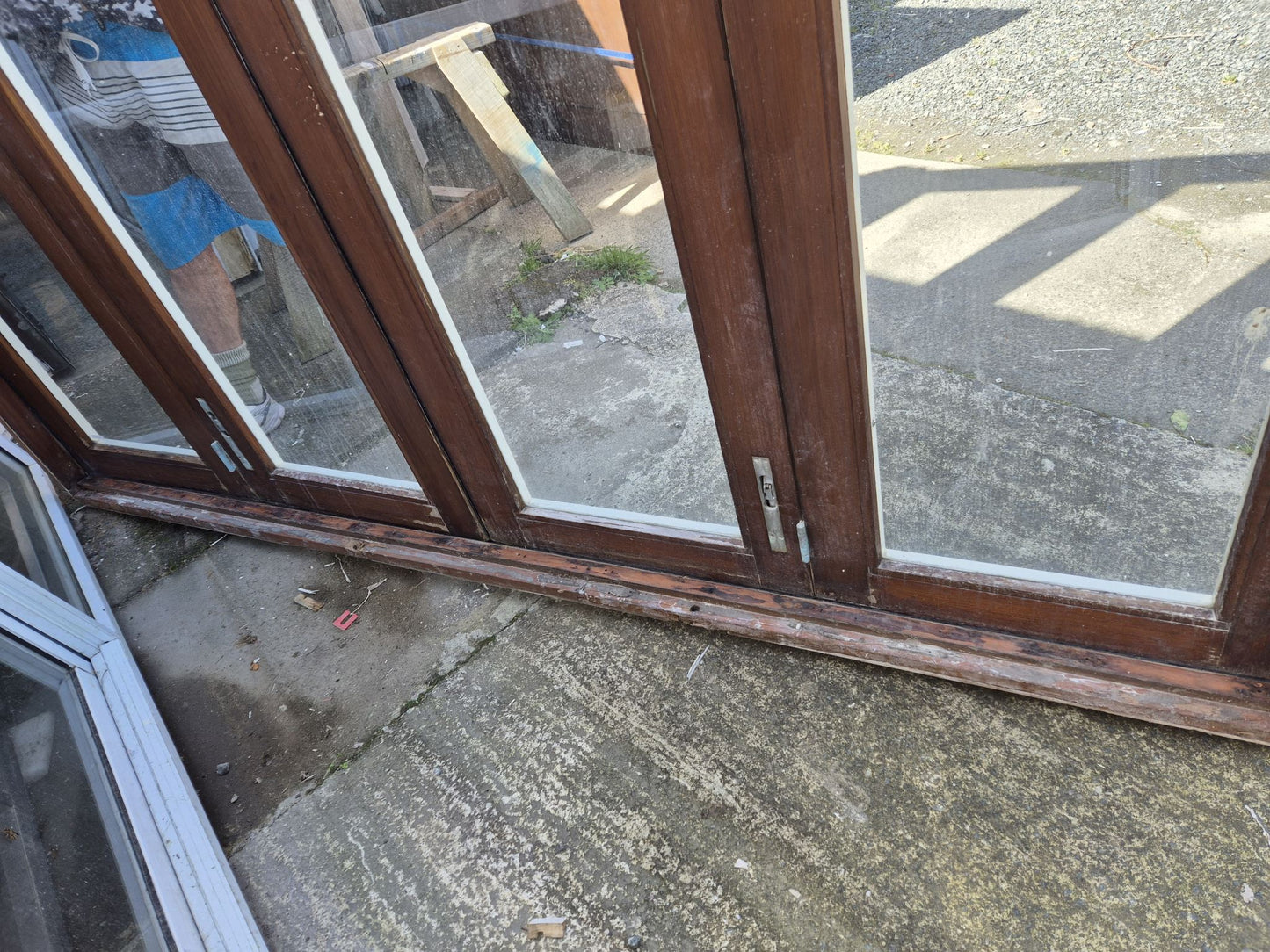 Cedar & Aluminium Bifold Doors 2240 H x 2640 W #2044j