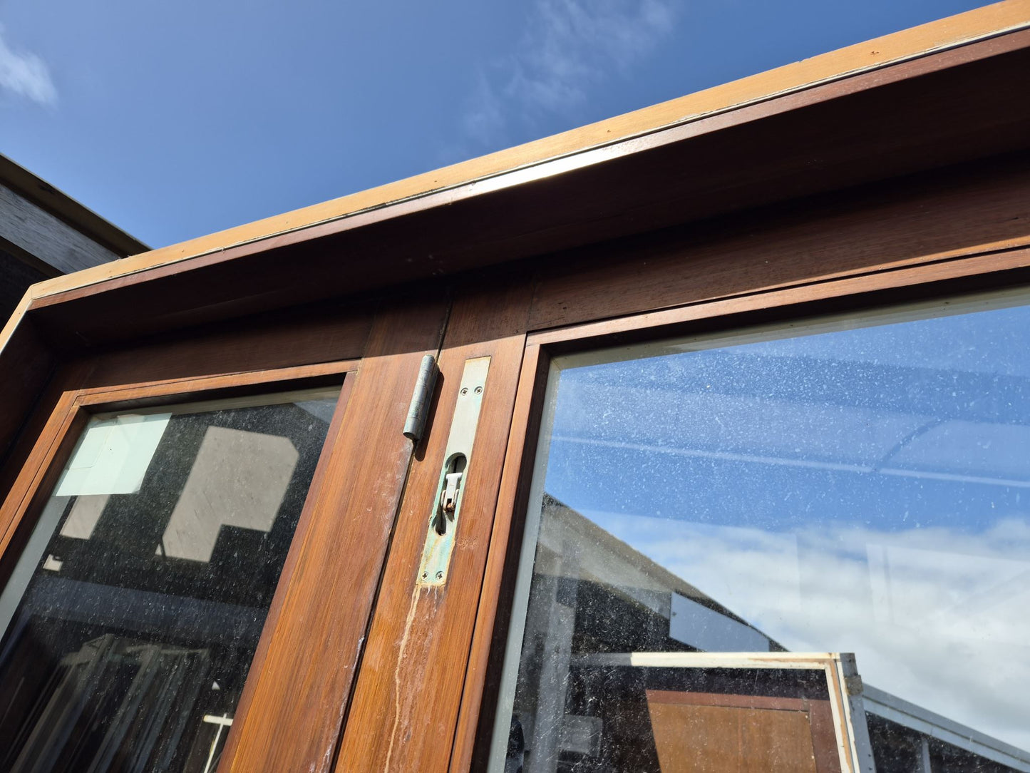 Cedar & Aluminium Bifold Doors 2240 H x 2640 W #2044j