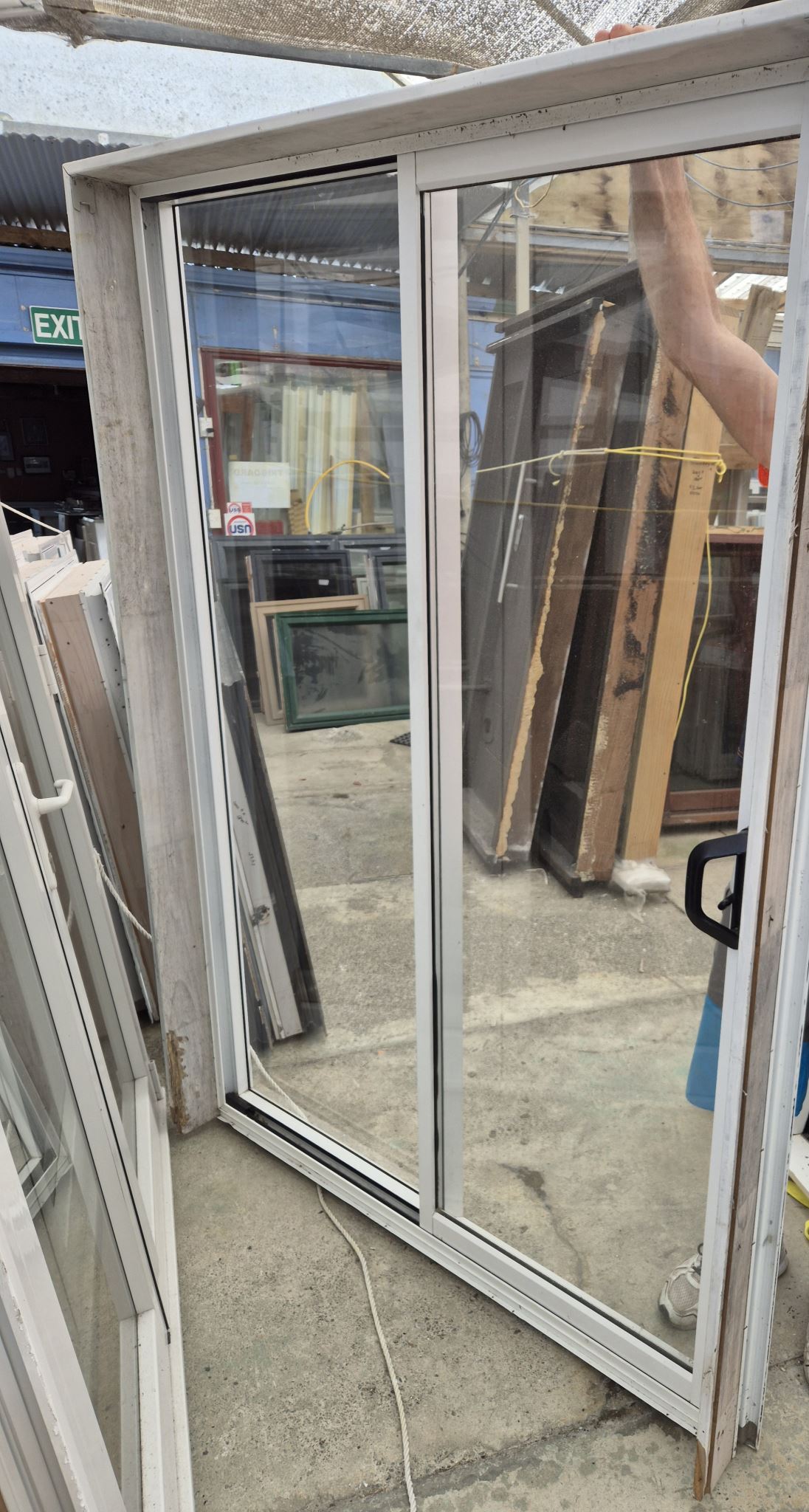 Off White Ranchslider 2 H x 1.4 W #2109f see matching windows etc
