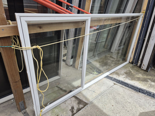 Aluminium window, exc cond 1.265 H x 2.600 W #2144