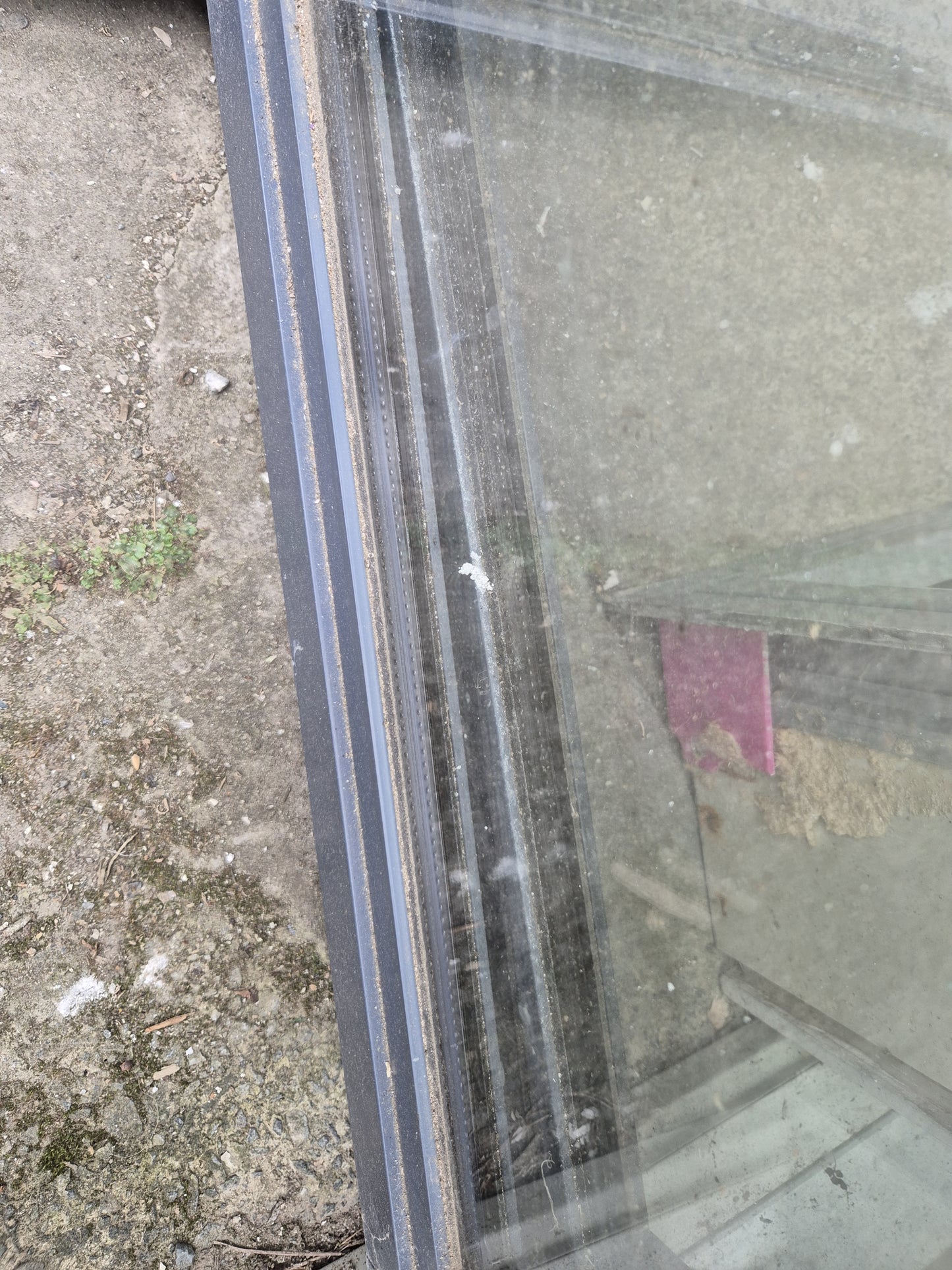 DOUBLE GLAZED, DENIM BLUE Bifold Window 1 H x 1130 W #2138