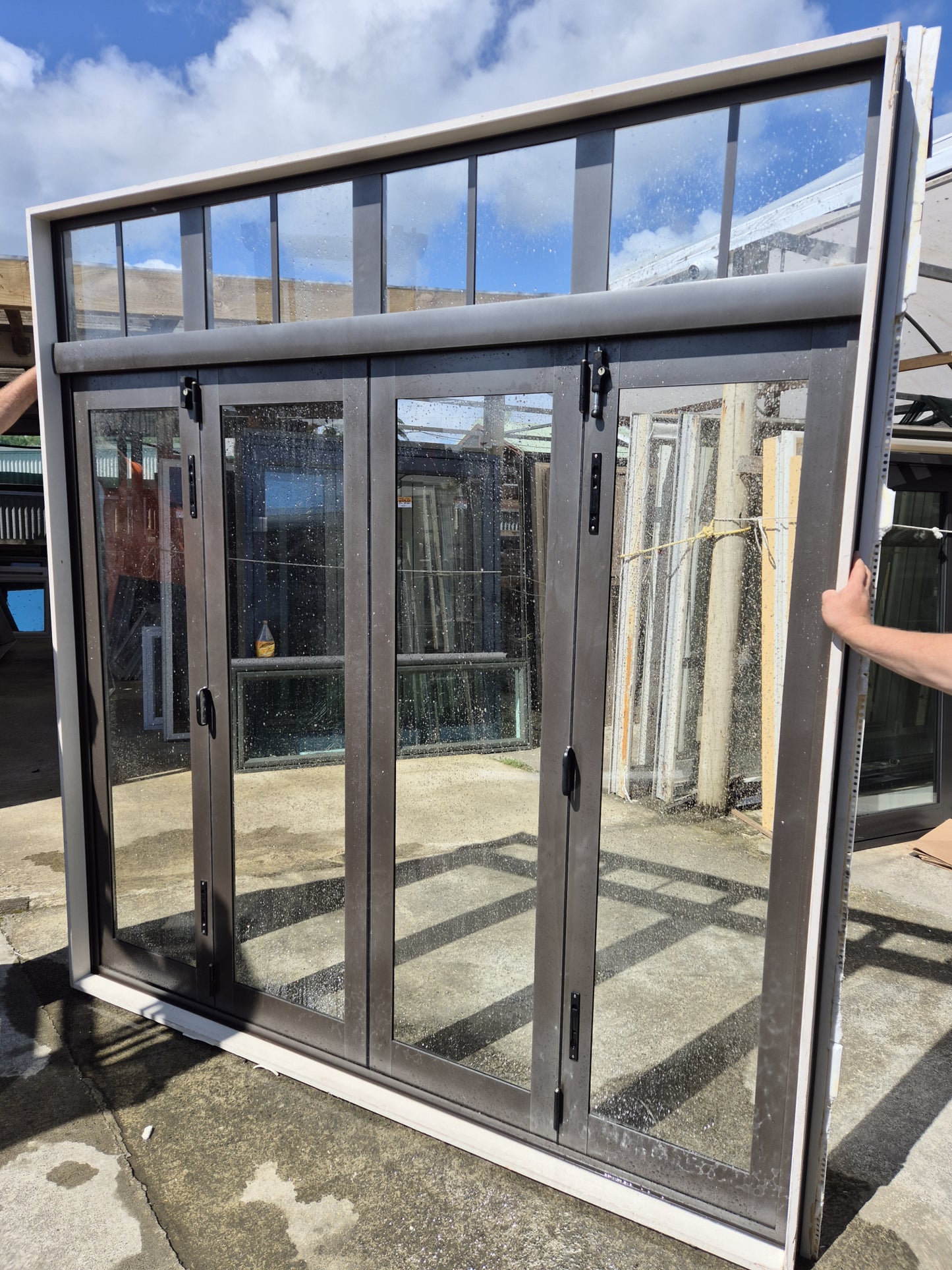 Bifolding Doors 2.4 H x 2.4 W #2160 ** SPECIAL**