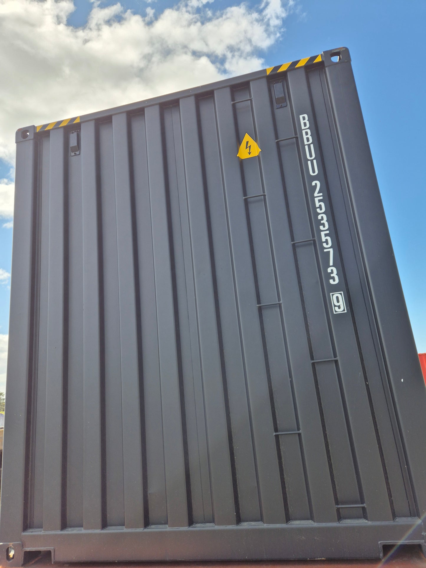 NEW/ ONE TRIP Black 20ft HIGH CUBE CONTAINER