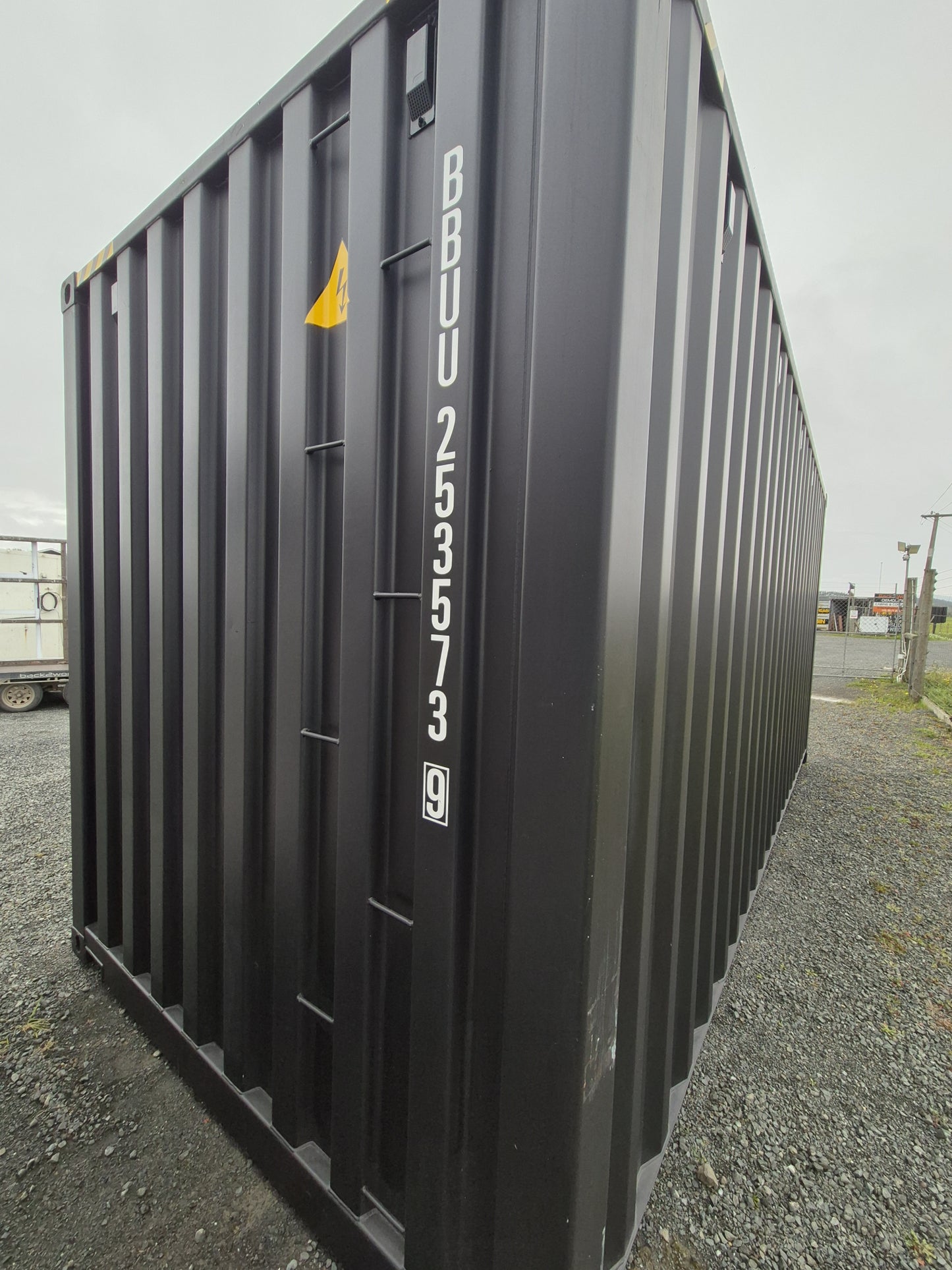 20ft **HIGH CUBE** Container **BLACK** NEW ** / One trip