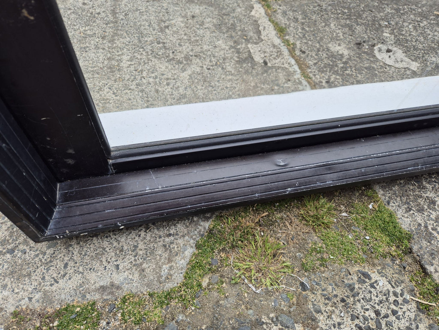 Black Ranchslider 2 m H x 1.8 m W #2183