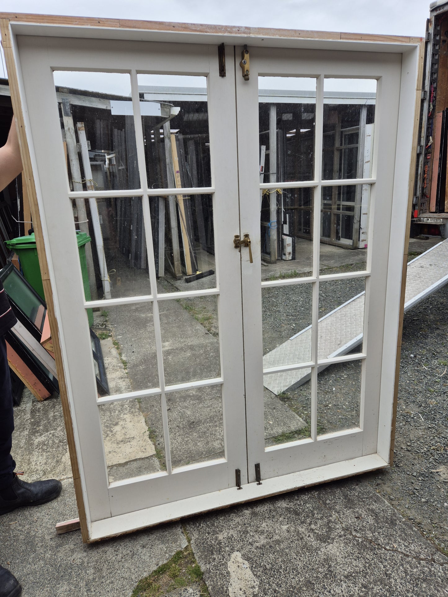 8 Lite Colonial French Door 2030 H x 1560 W #2187