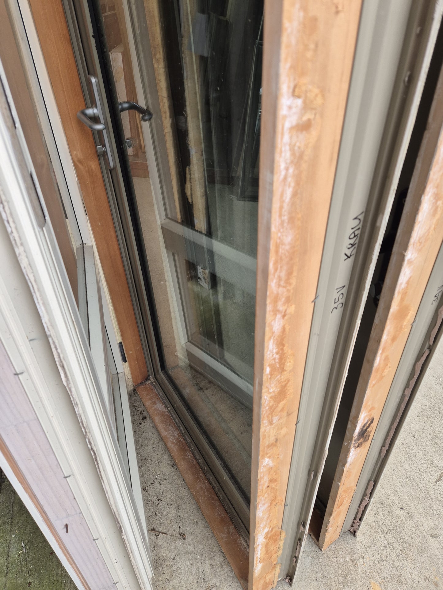 Lichen Double Glazed Aluminium door 2070 H x 815 W #2194