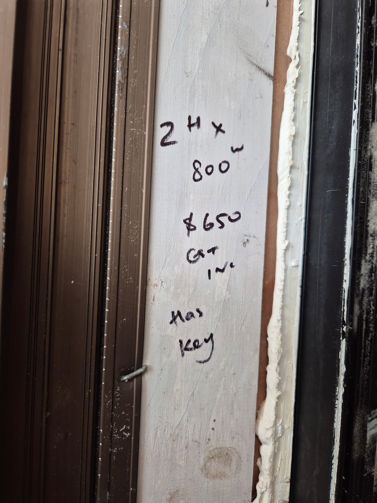 Bronze Door 2 H x 800 W #2043