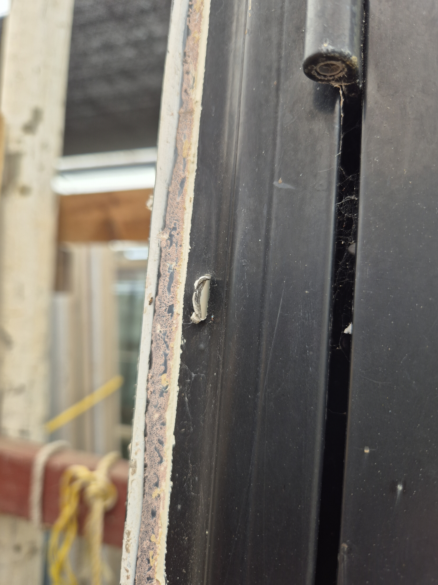 Black Bifolding Door 2m H x 2.41 W #2293