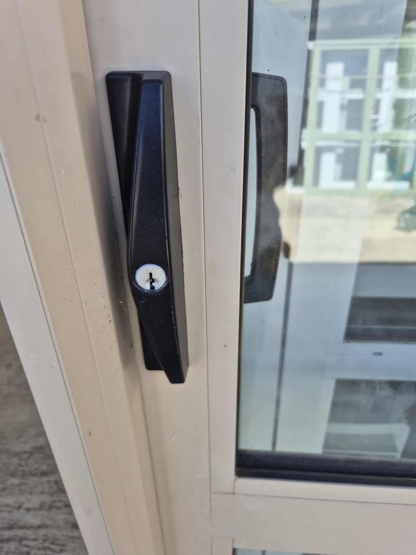 Double Glazed Ranchslider with keys 2m H x 1.8 W #2298