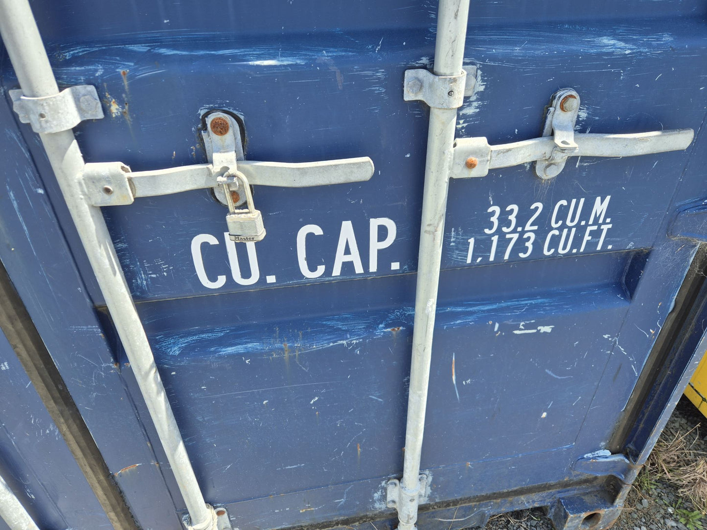 B Grade 20ft Container, Dry comes with lock box