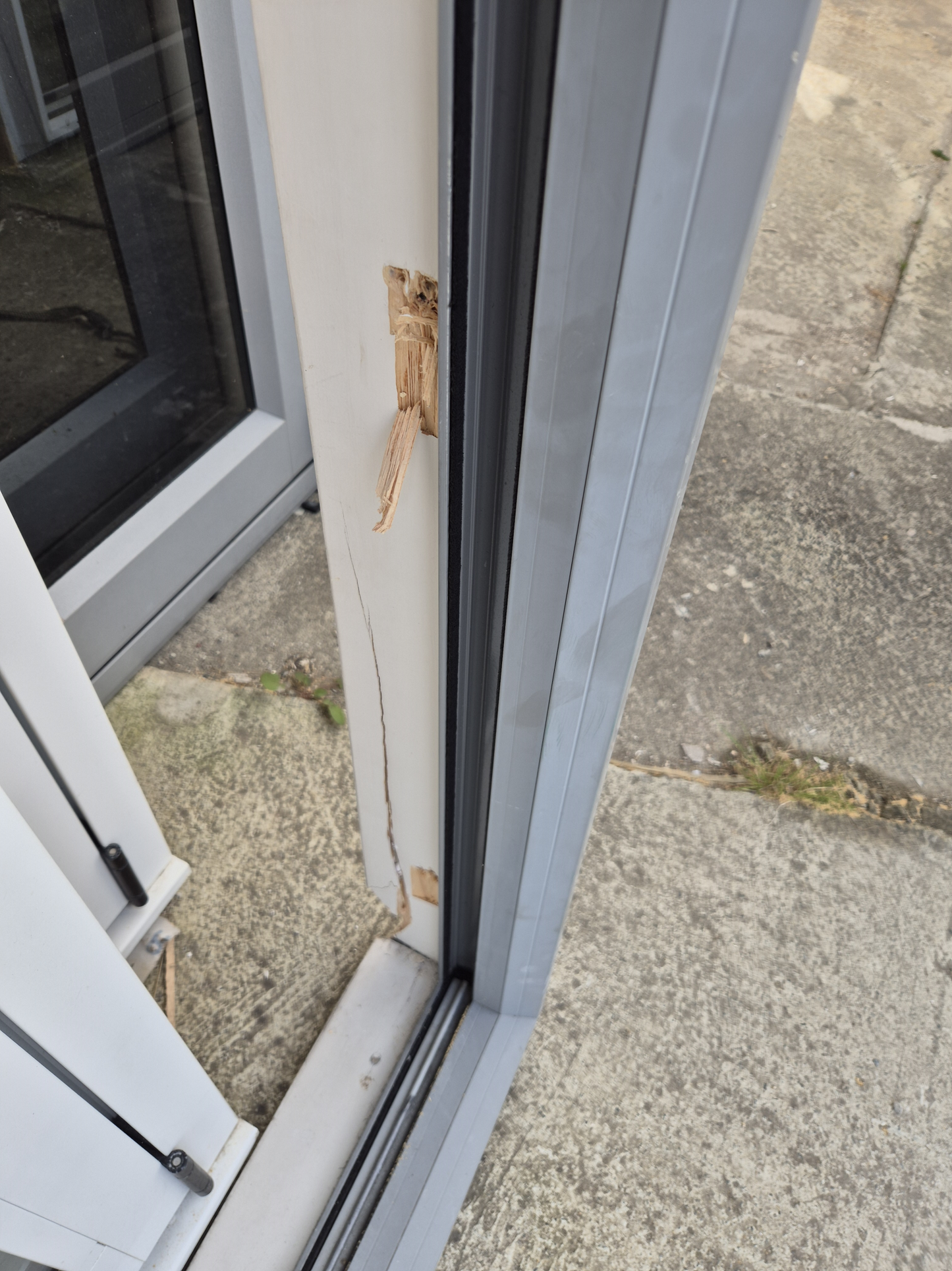 Double Glazed, Sandstone Grey Ranchslider 1.8m Wide #2325