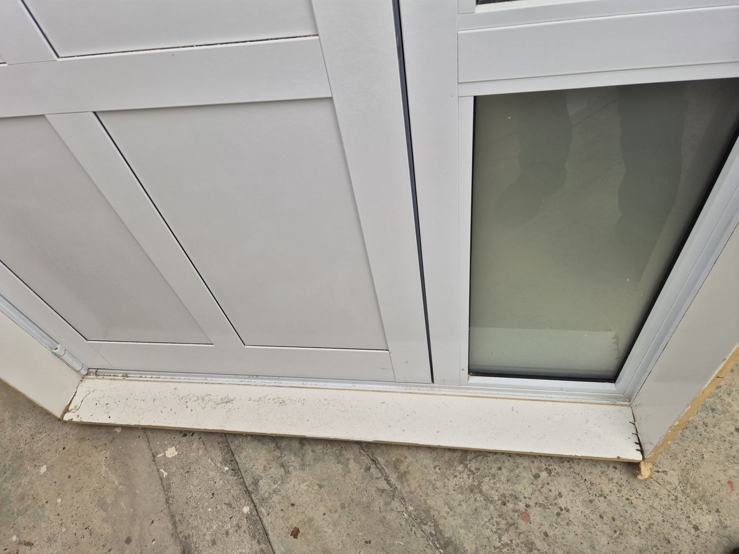 Modern Double Glazed Entranceway 2m H x 1.2 W #2343