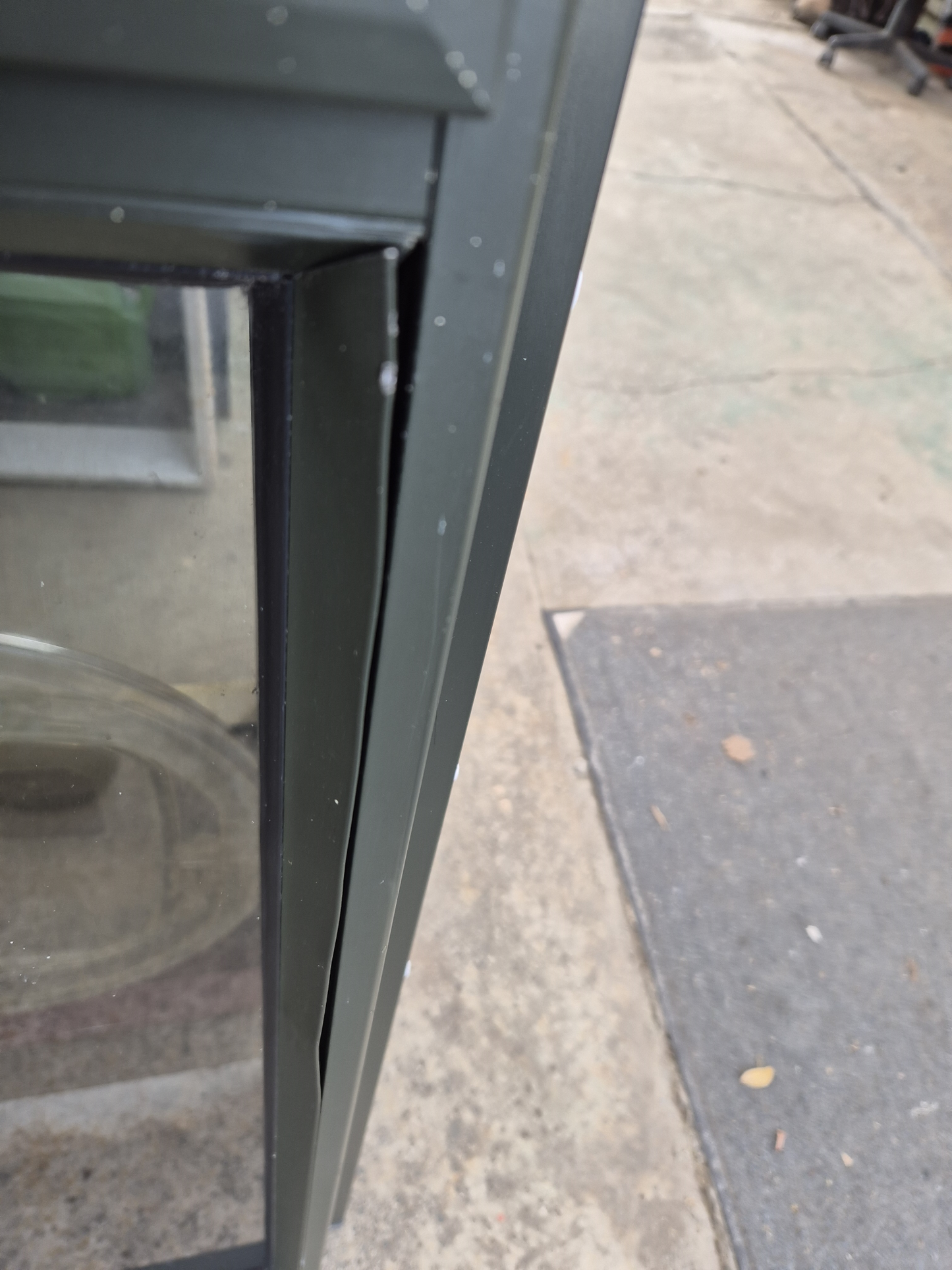 Stacker Sliding door with opening window 2m H x 2.3 W #2358