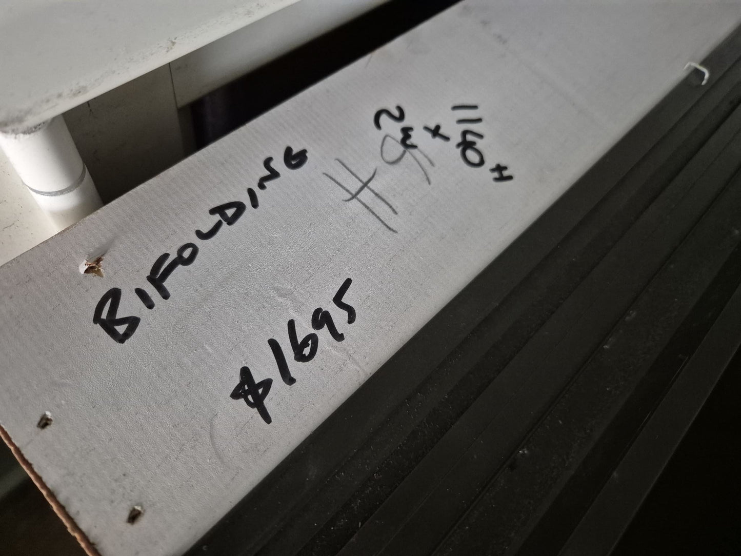 Ironsand Bi-folding window 1140 H x 2000W #2373