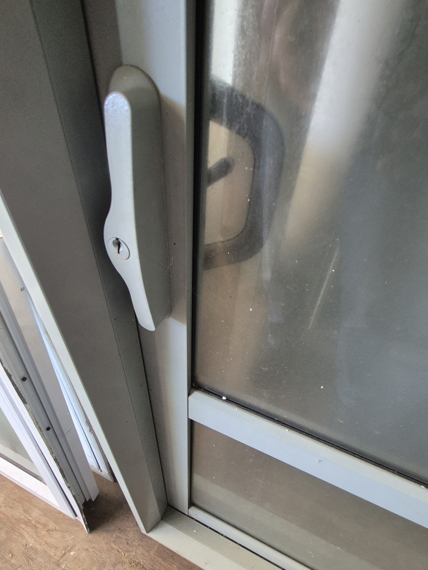 Large Aluminium Sliding window 1520 H x 2405 W #2378