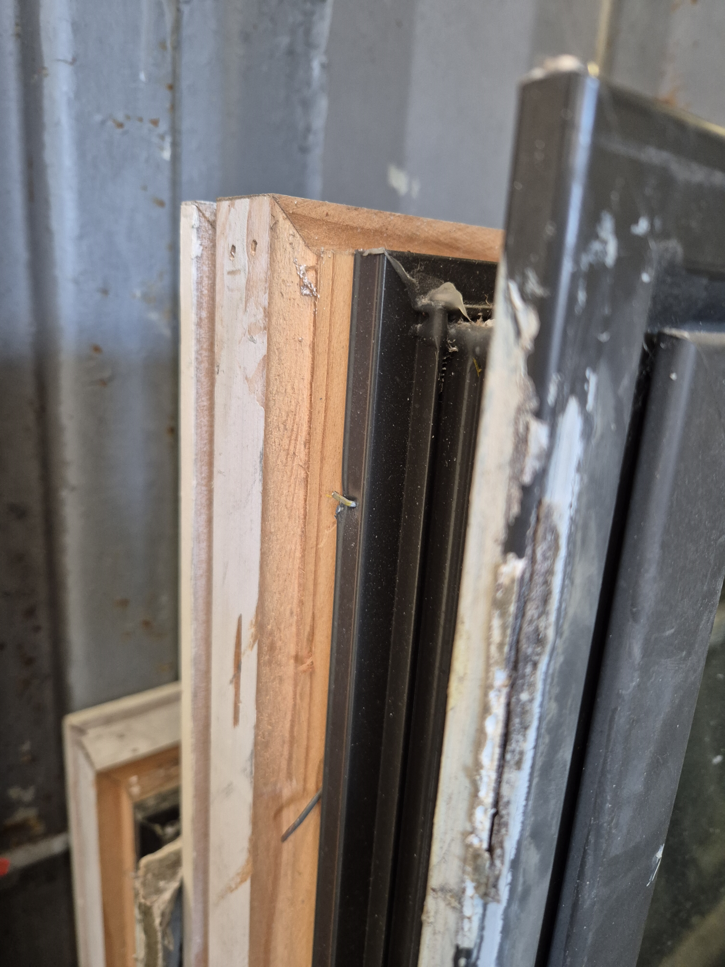 Ironsand Aluminium window 1440 H x 2000 W #2105