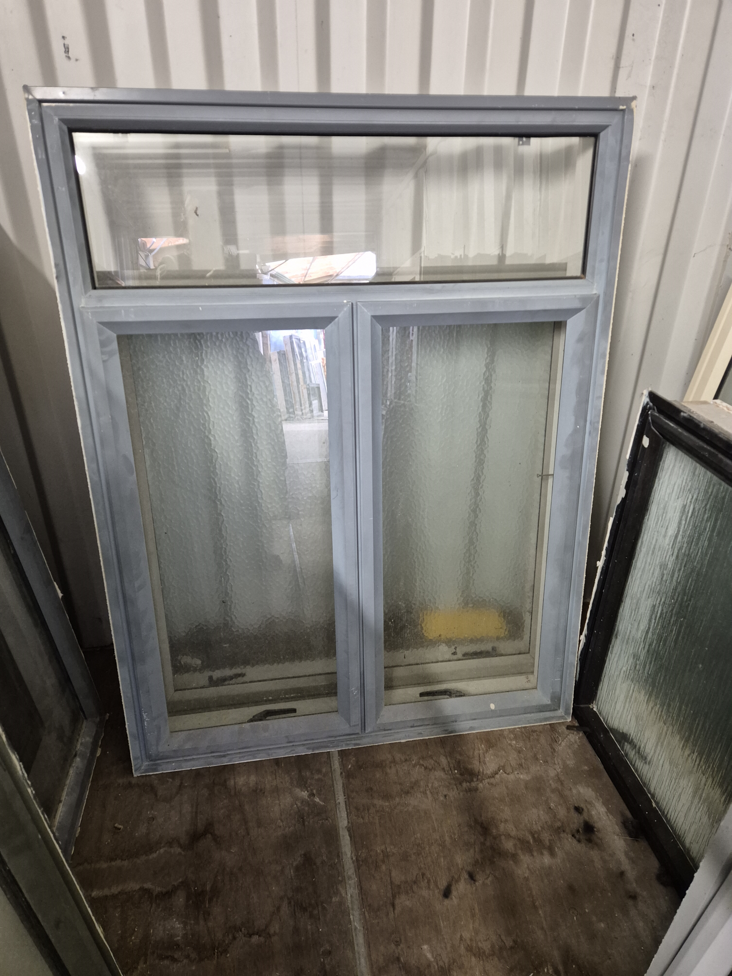 Aluminium Window 1.3 H x 990 W (3 available) #2401