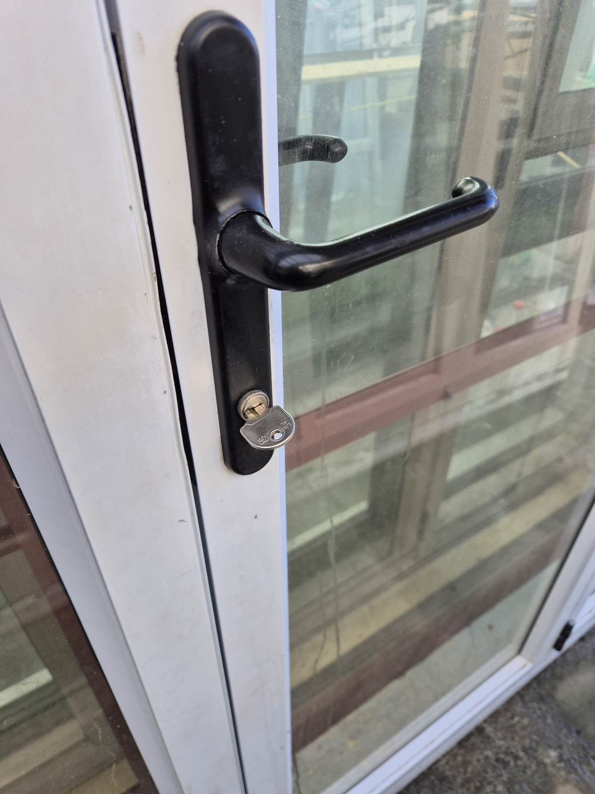 French Doors with sidelights 2000 H x 2190 W #2433