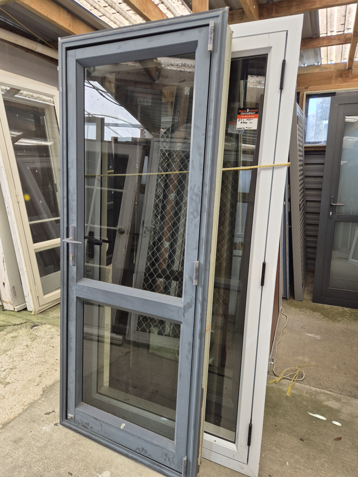 PA Door, opens outward 2 H x 800 W #2525