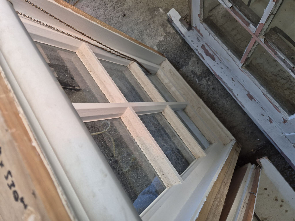 Wooden Colonial window 800 H x 530 W #2534