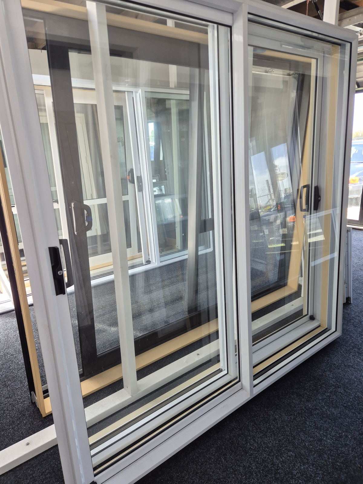 BRAND NEW WHITE RANCHSLIDER(S) 2m x 2m #2566