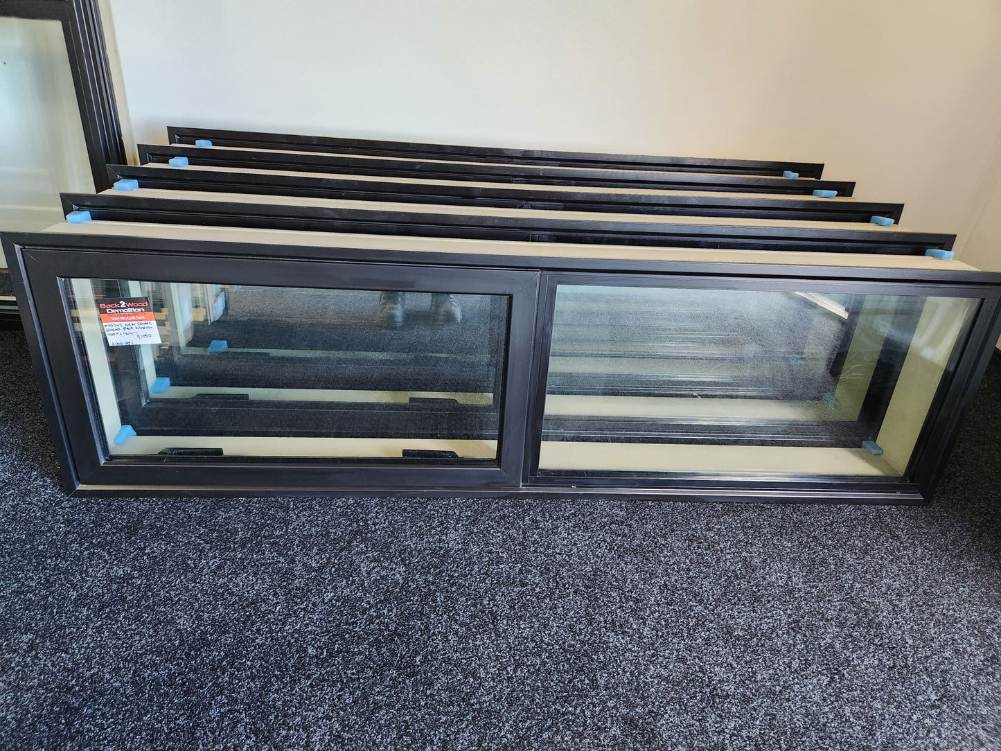NEW Double Glazed Black / Ebony Opening Window 500 H x 1800 W #DG045 6 avail