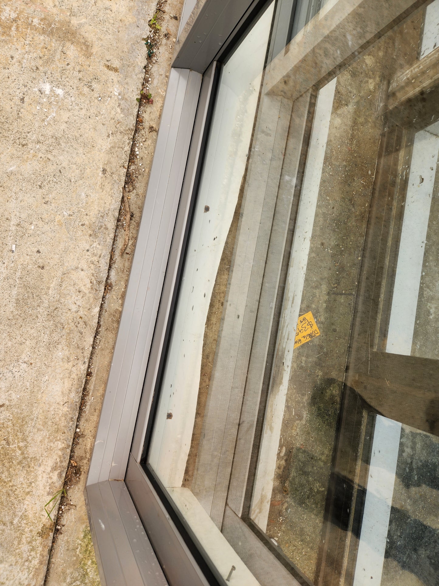 Job Lot of Sandstone Grey Joinery: 2 x Ranchsliders 1.6W & 6 x Windows