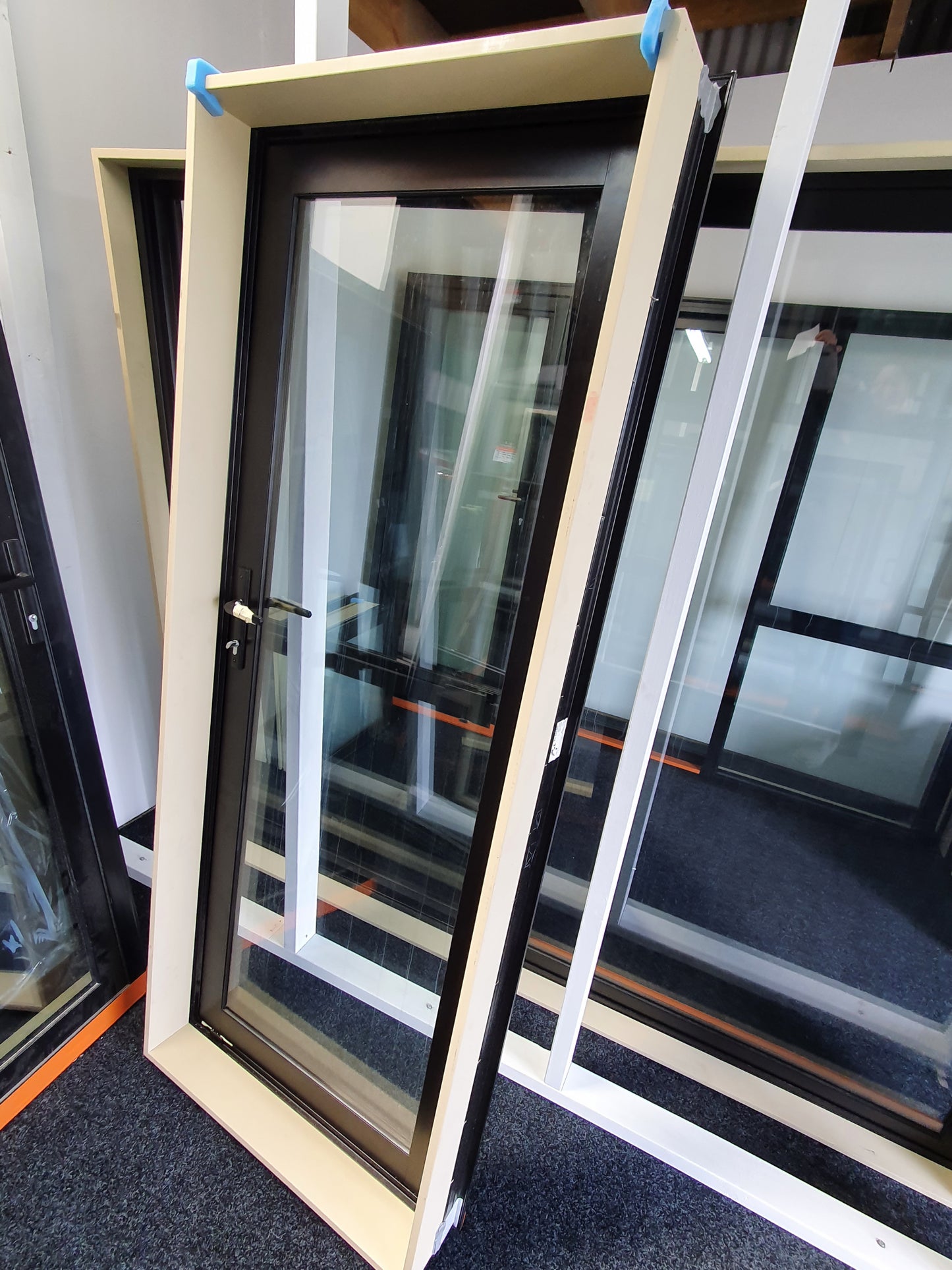New Double Glazed Door 2m H x .8 W Opens Inwards