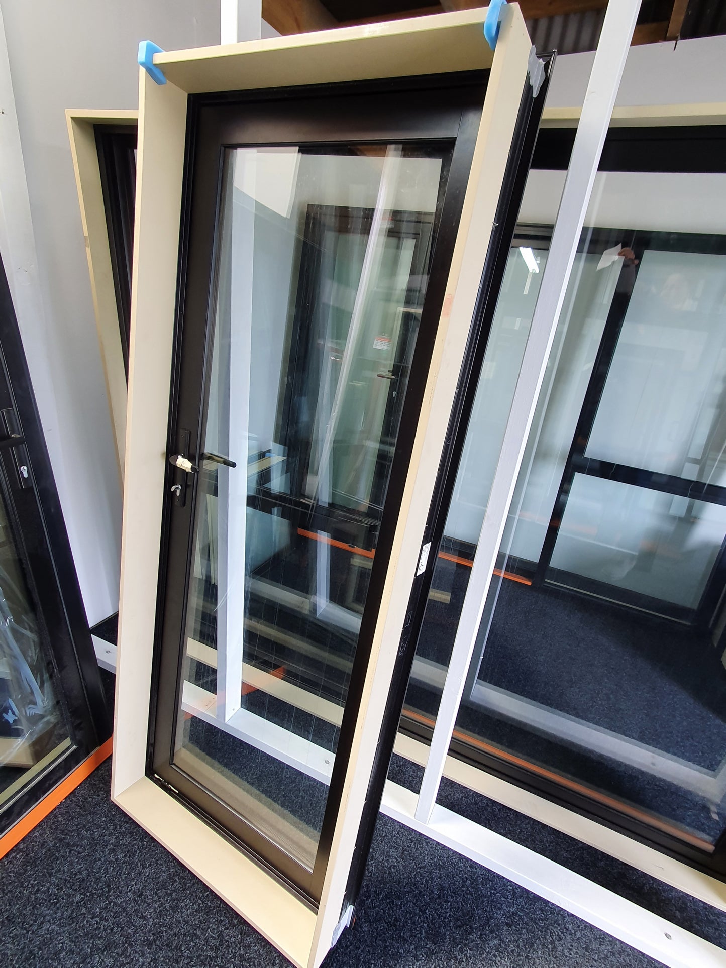 New Double Glazed Door 2m H x .8 W Opens Inwards