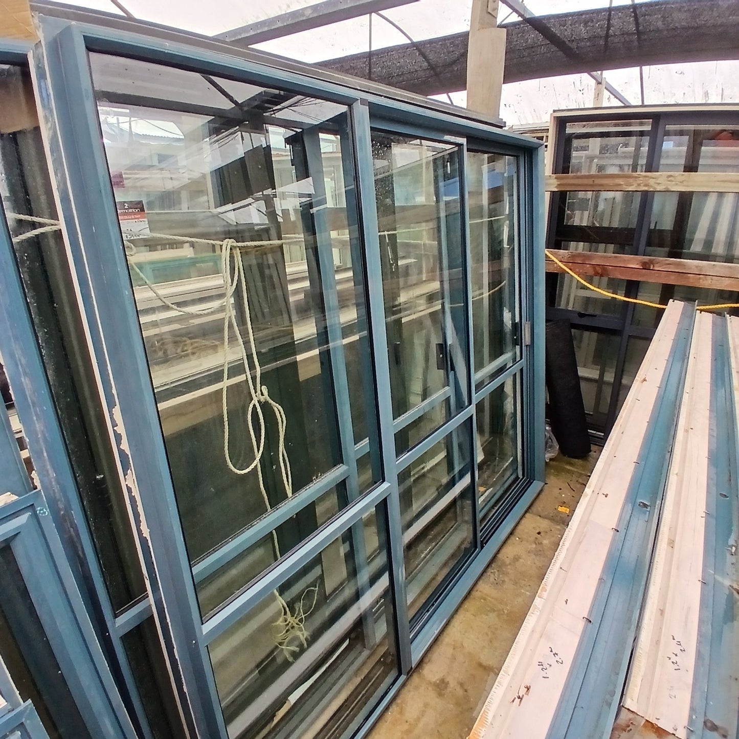 House lot of Aluminium Joinery, Stacker Slider, Ranchslider & windows #2292