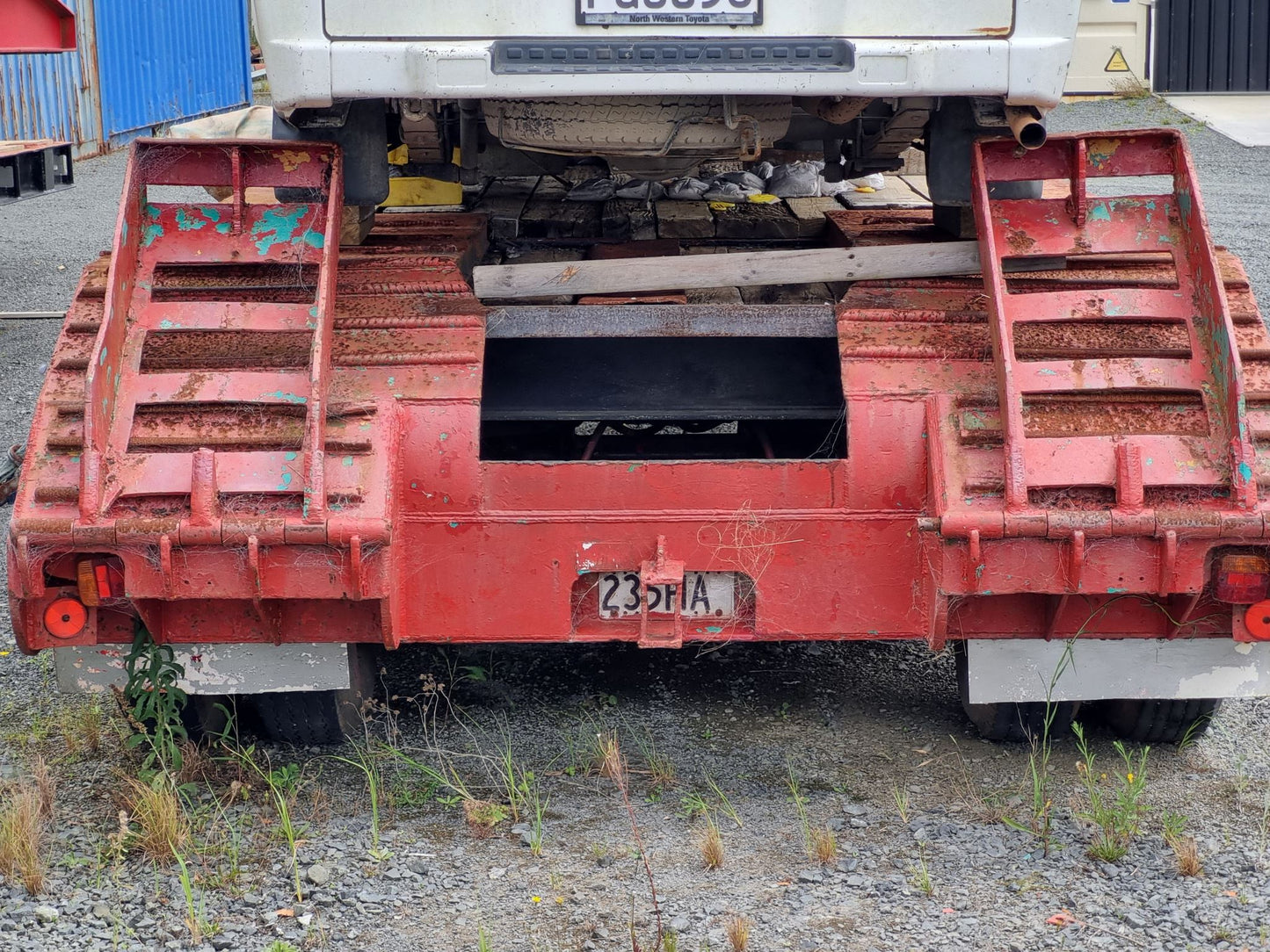 1959 Domett Low Loader Trailer