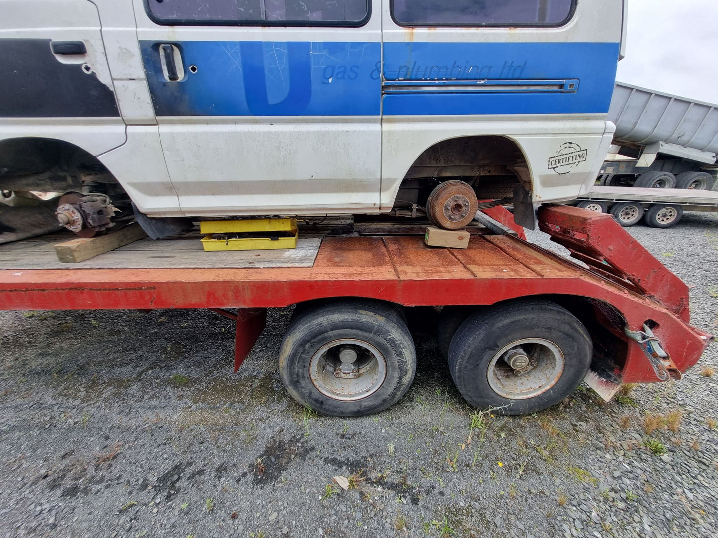 1959 Domett Low Loader Trailer