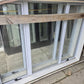 White Aluminium Window 1450 H x 1980 W #2156